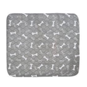 Three-layer Waterproof Pet Absorbent Pad (Option: Grey-L)