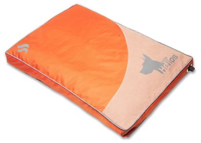 Dog Helios Aero-Inflatable Outdoor Camping Travel Waterproof Pet Dog Bed Mat (Color: Orange, size: medium)