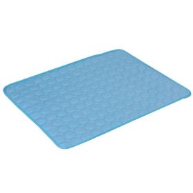 Pet Summer Cat And Dog Sofa Mat (Option: Blue Edging-M60*50cm)